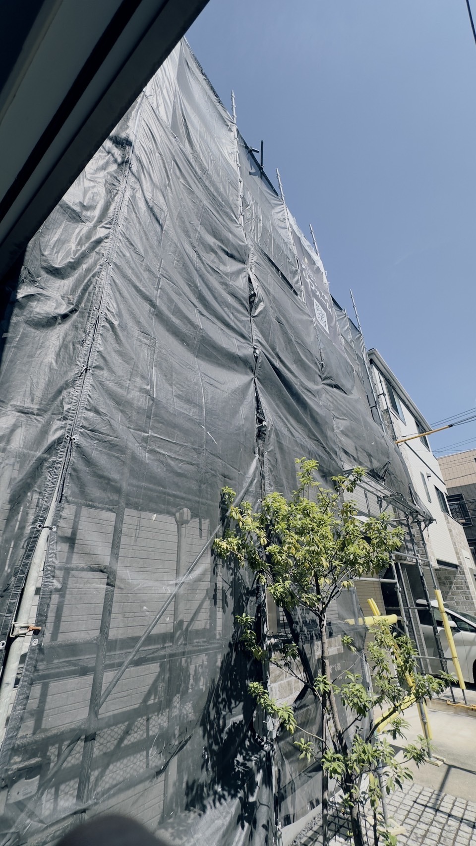 坂戸市 足場工事