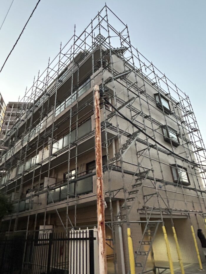 志木市 足場工事